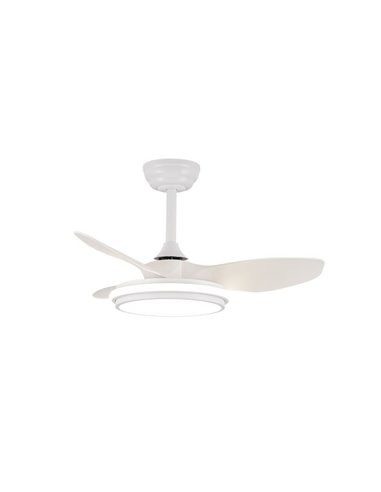 Ventoinha de techo LED Stel TL MINI, Ø82cm, 35W 3440Lm CCT Dim