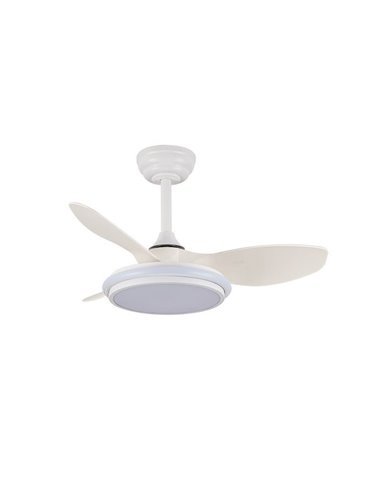 Ventilateur de plafond LED RGB Stel TL MINI, Ø82cm, 31W 2980Lm CCT Dim