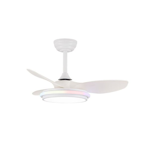 Ventilador de techo LED Stel TL MINI RGB, Ø82cm, 31W 2980Lm CCT Dim