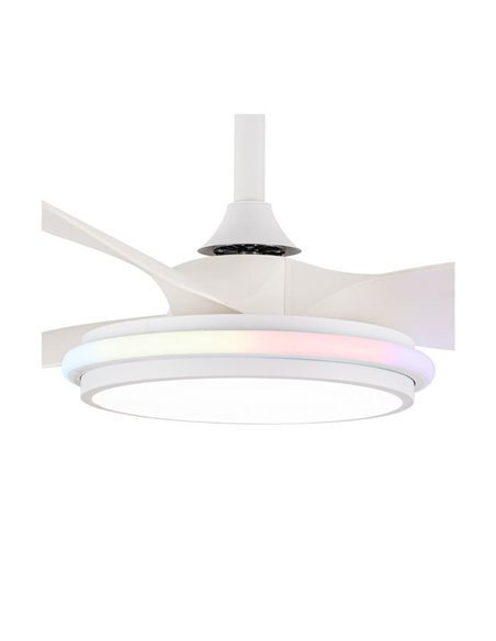 Ventilador de techo LED Stel TL MINI RGB, Ø82cm, 31W 2980Lm CCT Dim