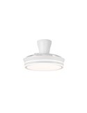 Ventilador LED de aspas retráctiles SUPERECO LONG MINI, 39W 3822Lm CCT