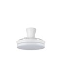 Ventoinha LED de lâmina retrátil SUPERECO LONG MINI, 39W 3822Lm CCT
