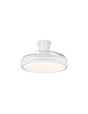 Ventilador LED aspas retráctiles SUPERECO LONG, 45W 4400Lm CCT