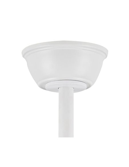 Ventilateur de plafond LED à pales rétractables EVO blanc, 72W 7920Lm CCT Dim Smart