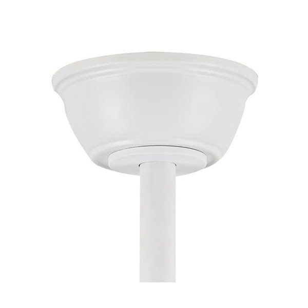 Ventilador de techo LED con aspas retráctiles EVO blanco, 72W 7920Lm CCT Dim Smart