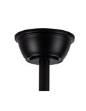 Ventilador de techo LED con aspas retráctiles EVO MINI negro, 46W 5520Lm CCT Dim Smart