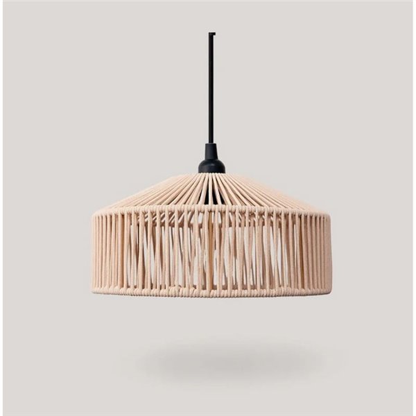 Lámpara colgante para exterior CALABARDINA, con cable textil 5m, E27 (no incl.), terracota, verde y blanco




