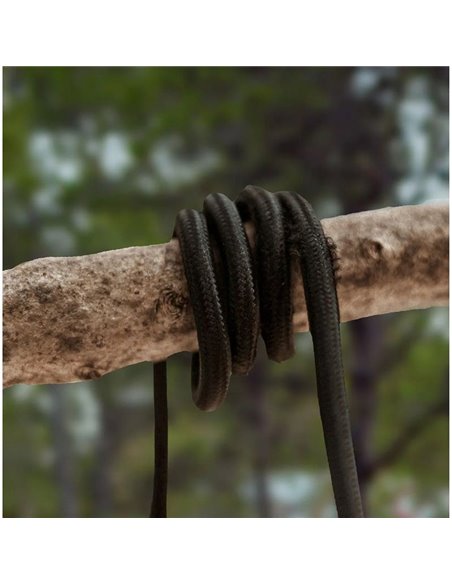 Luminária pendente para exterior CALABARDINA, com cabo têxtil de 5m, E27 (não incluído), terracota, verde e branco