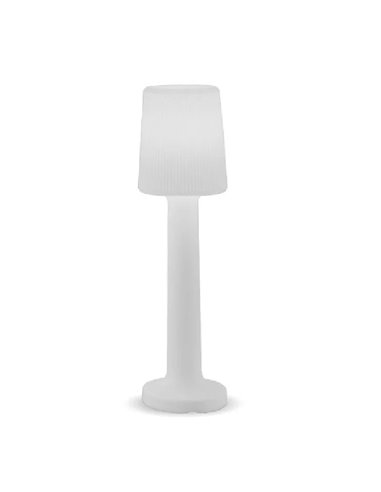 Lámpara de pie LED de exterior con cable CARMEN 110, blanco frío o blanco cálido