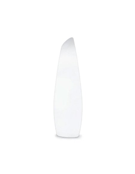 Lámpara de pie LED moderna de exterior con cable FREDO 140, luz fría o cálida