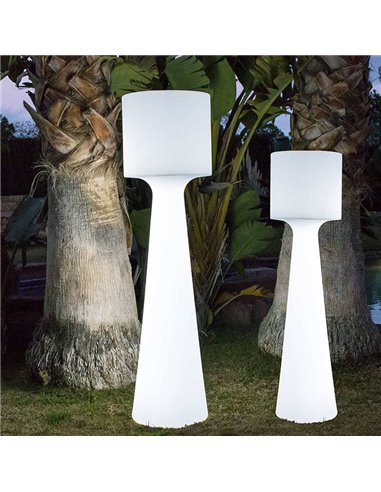 Lampadaire d'extérieur GRACE 140 LED avec câble, lumière froide ou chaude