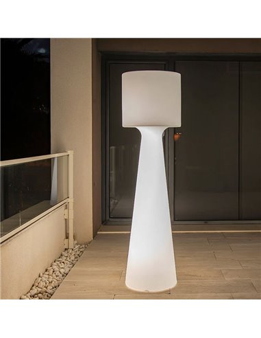 Lámpara de pie LED exterior con cable GRACE 140, luz fría o cálida