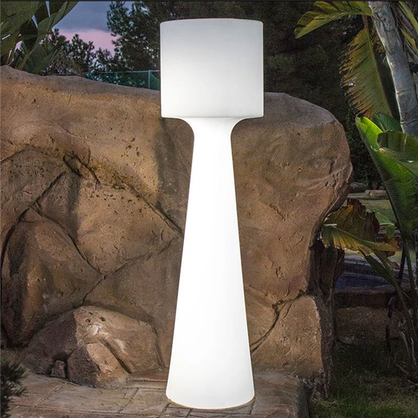 Lámpara de pie LED exterior con cable GRACE 140, luz fría o cálida