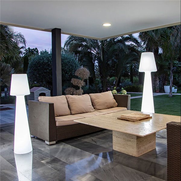 Lampadaire d'extérieur LED LOLA 110, avec câble lumière froide ou chaude