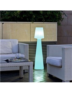 Lámpara de pie LED con batería recargable LOLA 165, luz RGB y fría 2