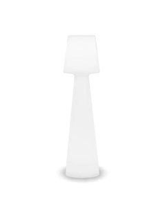 Lámpara de pie LED con batería recargable LOLA 165, luz RGB y fría