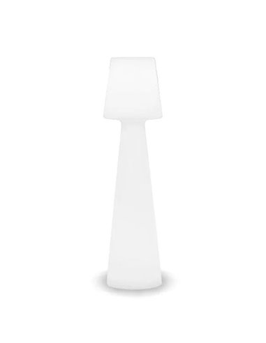 Lámpara de pie LED con batería recargable LOLA 165, luz RGB y fría