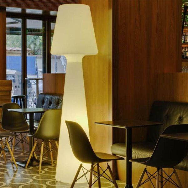 Lámpara de pie LED exterior con cable LOLA 200, luz fría o cálida