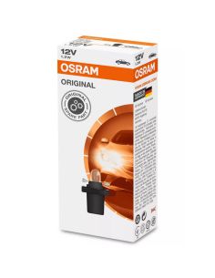 Lâmpada auxiliar OSRAM 2721MF 12V 1,2W com soquete B8.5d para PCB 12/1.2 | LeonLeds 2