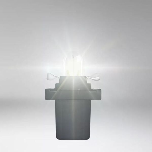 Lámpara Auxiliar OSRAM 2721MF 12V 1,2W con Casquillo B8.5d para PCB 12/1.2 | LeonLeds
