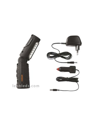 Osram Dobrável 80 Ledil201 Redondo Recarregável Magnético Lanterna CONDUZIDA com Gancho | Leon Iluminação LED