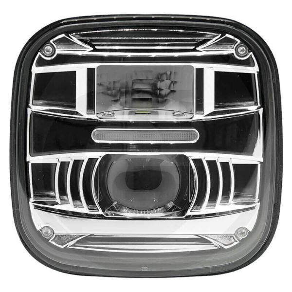 Faro LED John Deere AL178138 para Serie 6030 y 7030 | 12/24V | Luz de cruce, carretera y posición Homologado