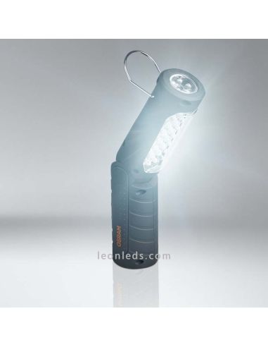 Osram Foldable 80 Ledil201 Lampe de poche LED ronde rechargeable magnétique avec crochet | Éclairage LeonLeds