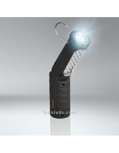 Osram Dobrável 80 Ledil201 Redondo Recarregável Magnético Lanterna CONDUZIDA com Gancho | Leon Iluminação LED