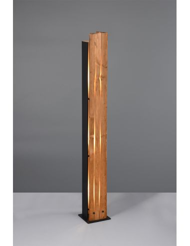 Lampadaire en bois naturel KARUNI E27...
