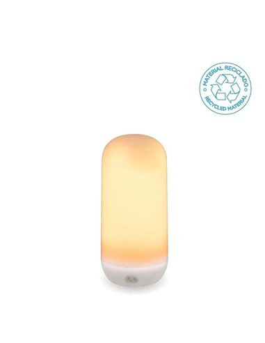 Ampoule LED portable avec base magnétique et télécommande CANDY, rechargeable, lumière chaude et effet flamme