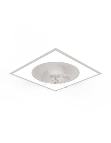 Ventilador de Techo LED empotrable en techos modulares 60x60 CUBIS, 20W