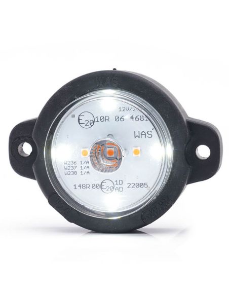 Piloto de posição frontal e piscante LED aprovado 12V 24V 1/A 1D AD 1531 | LeonLeds