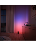 Lámpara de pie LED negra inteligente Gradient Signe ambiente