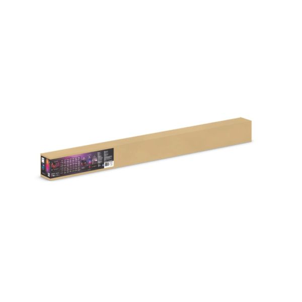 Lámpara de pie LED negra inteligente Gradient Signe embalaje Philips Hue