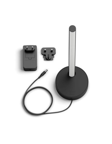 Lámpara de pie LED negra inteligente Gradient Signe accesorios Philips Hue