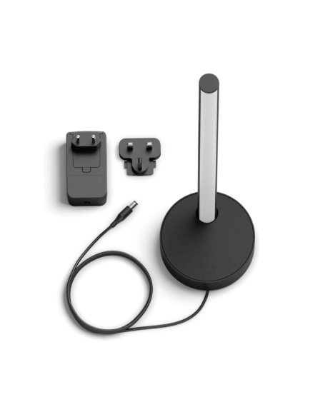 Lámpara de pie LED negra inteligente Gradient Signe accesorios Philips Hue
