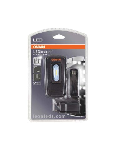 Osram Pocket 160 Ledil204 Magnético, recarregável via usb Lanterna LED mecânica | Leon Iluminação LED