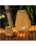 Lámpara LED decorativa sin cables SAONA 70, con batería recargable para exterior y mando a distancia, 900Lm