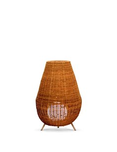 Lâmpada LED decorativa sem fio SAONA 70 com bateria recarregável para ambientes externos e controle remoto, 900 lm