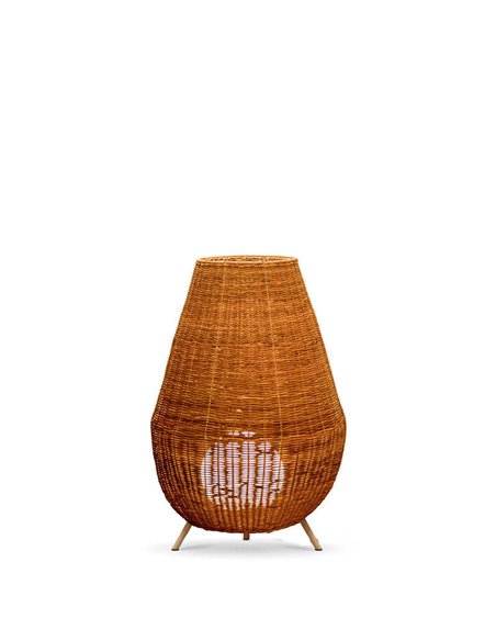 Lâmpada LED decorativa sem fio SAONA 70 com bateria recarregável para ambientes externos e controle remoto, 900 lm