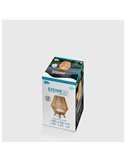 Lámpara de sobremesa decorativa LED SISINE 30, de fibras naturales para interior, E27 (no incl.)