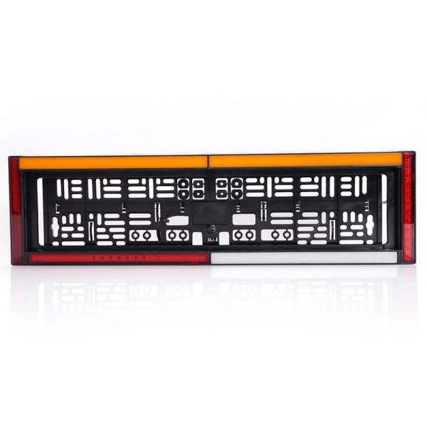 Piloto Trasero LED para matricula W253 7 Funciones con luz de matrícula 12V 24V S1D, F1, AR, R1D, 2aD, L , IA Was 2107 L OTR