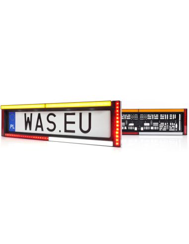 Piloto Trasero LED para matricula W253 7 Funciones con luz de matrícula 12V 24V S1D, F1, AR, R1D, 2aD, L , IA Was 2107 L OTR