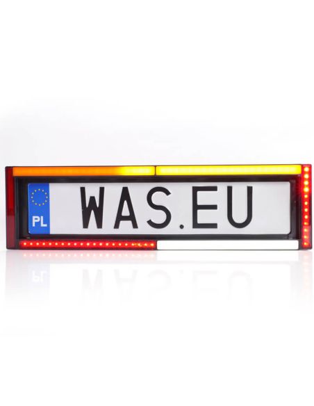 Piloto Trasero LED matricula W253 7 Funciones con intermitente dinámico 12V 24V S1D, F1, AR, R1D, 2aD, L , IA Was 2108 DD L OTR