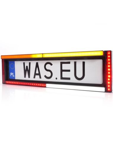 Luz traseira de LED para placa W253 7...