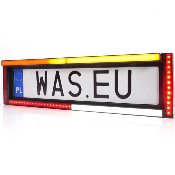 Luz traseira de LED para placa W253 7...