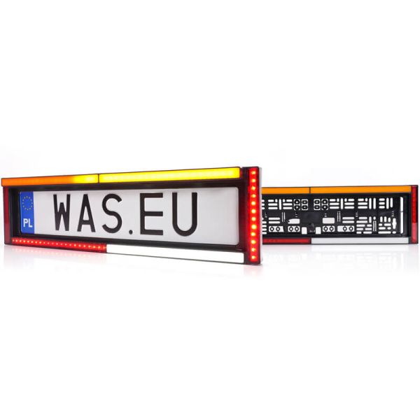 Luz traseira de LED para placa W253 7...