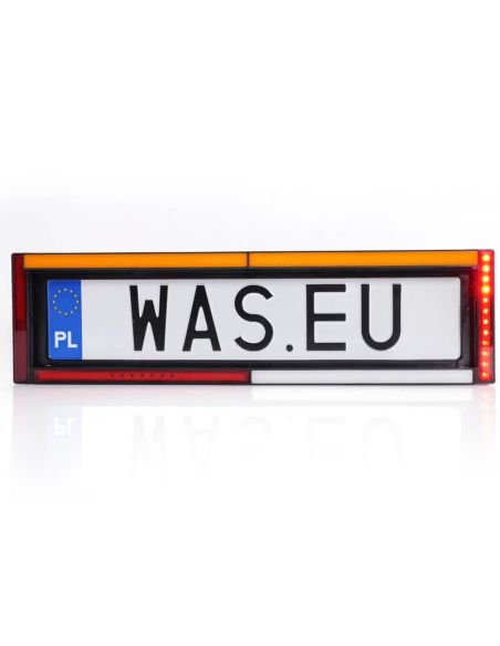 Piloto Trasero LED matricula W253 7 Funciones con intermitente dinámico 12V 24V S1D, F1, AR, R1D, 2aD, L , IA Was 2108 DD L OTR