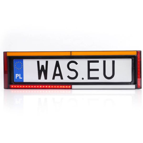 Luz traseira de LED para placa W253 7...