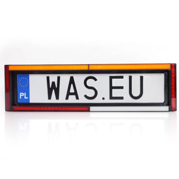 Luz traseira de LED para placa W253 7...